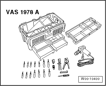 Leitungsstrang-Reparaturset -VAS 1978A
