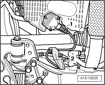 Motor ausbauen, Touran