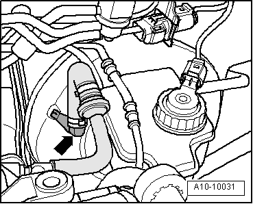 Motor ausbauen, Touran