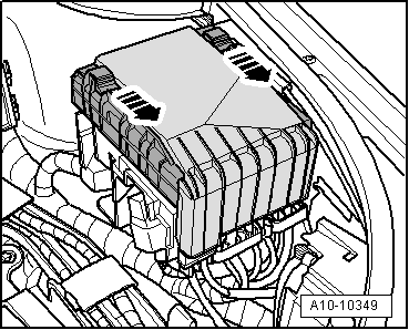 Motor ausbauen, Touran