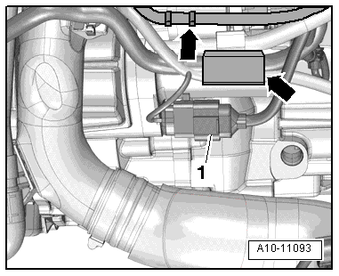 Motor ausbauen, Touran