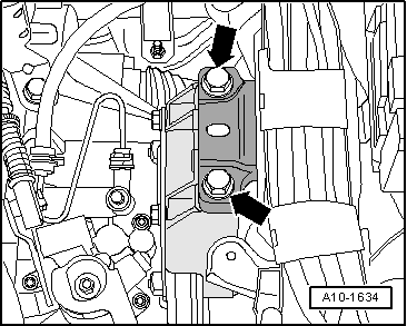 Motor ausbauen, Touran