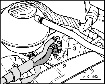 Motor ausbauen, Touran