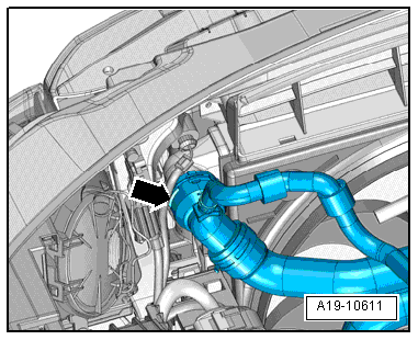 Motor ausbauen, Touran