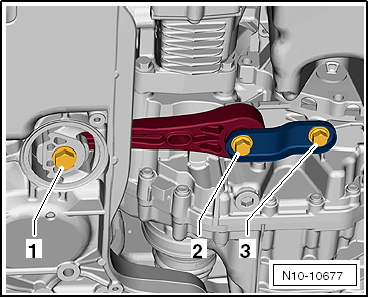 Motor ausbauen, Touran