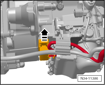 Motor ausbauen, Touran