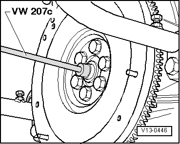 Nadellager in der Kurbelwelle ersetzen