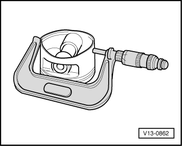 Montageübersicht - Kolben und Pleuel