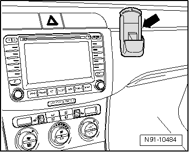 Telefonhalterung aus- und einbauen 12/2006