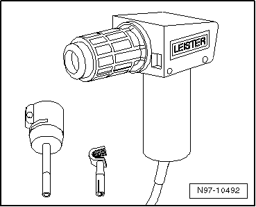 Heißluftgebläse, 220 V/ 50 Hz -VAS 1978/14