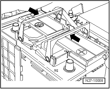 Batterie ausbauen