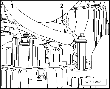 Drehstromgenerator 1,4 l TSI-Motor aus- und einbauen