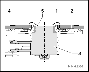 Lackierung der Halter