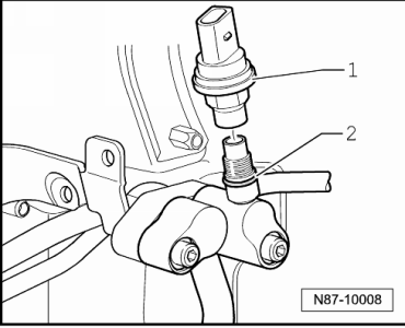 Hochdruckgeber -G65- aus- und einbauen