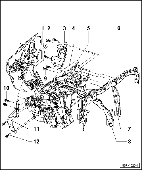 Heizgerät aus- und einbauen