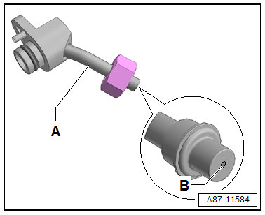 Adapter zum Aufbauen der Spülkreisläufe