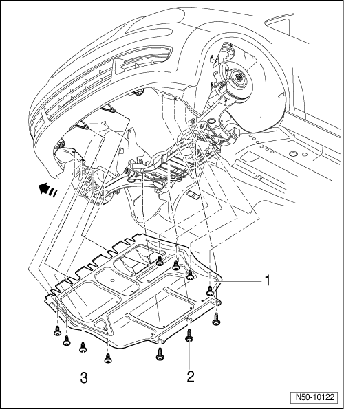 Geräuschdämpfung - Montageübersicht