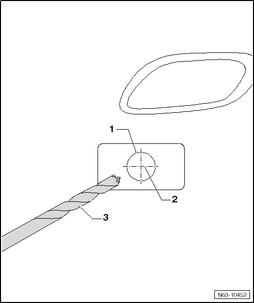 Halter einbauen