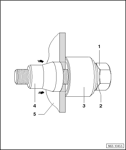 Halter einbauen