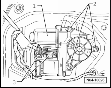 Fensterhebermotor aus- und einbauen 