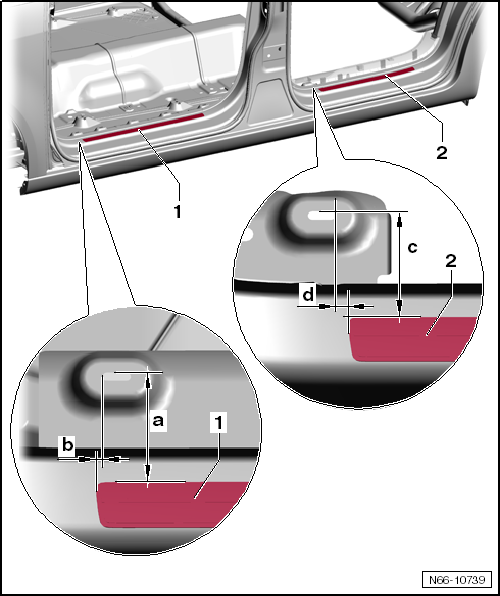 Trittschutzfolien vorn und hinten