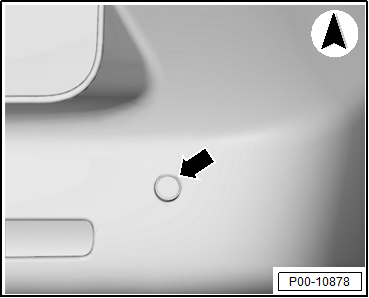 Lackierung des Parkhilfe Sensor