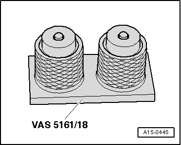 Ventilschaftabdichtungen bei ausgebautem Zylinderkopf aus- und einbauen