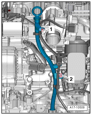 4/2-Wege-Ventil mit Kühlmittelregler aus- und einbauen