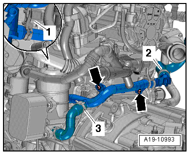 4/2-Wege-Ventil mit Kühlmittelregler aus- und einbauen