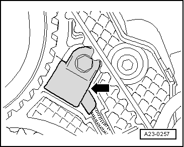 Hallgeber -G40- aus- und einbauen