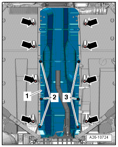 Partikelfilter aus- und einbauen, Golf, Golf Plus, Golf Cabrio, Touran, Passat