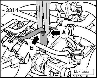 Hochdruckspeicher (Rail) aus- und einbauen