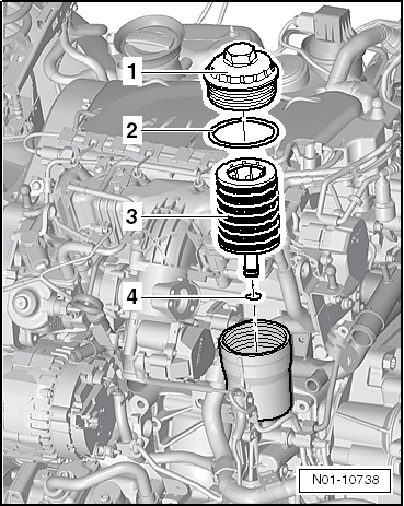 Motorölkühler aus- und einbauen