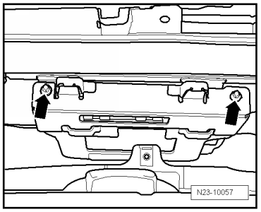 Motorsteuergerät -J623- aus- und einbauen, Golf Plus, Touran