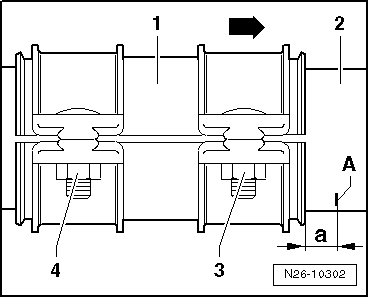 Einbaulage Klemmhülse