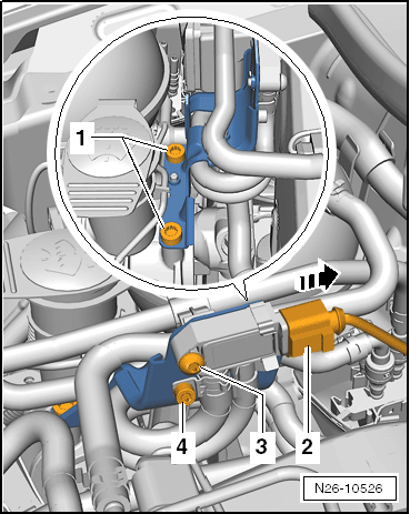 Partikelfilter aus- und einbauen, Golf, Golf Plus, Golf Cabrio, Touran, Passat