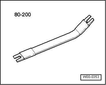 Kühlmitteltemperaturgeber -G62- aus- und einbauen