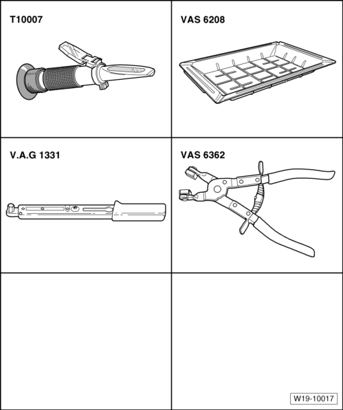 Kühlmittelpumpe aus- und einbauen