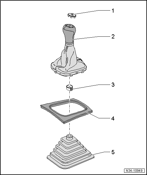 Schaltknopf und Abdeckung aus- und einbauen