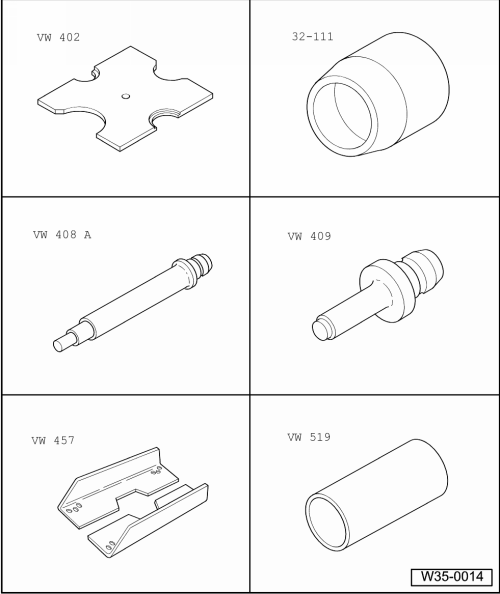 Abtriebswelle zerlegen und zusammenbauen