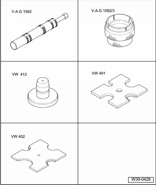 Ausgleichsgetriebe zerlegen und zusammenbauen