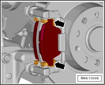 Bremsbeläge aus- und einbauen Bosch