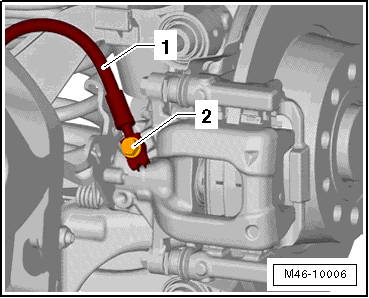 Bremssattel aus- und einbauen Bosch