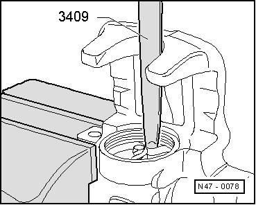 Kolben für Bremssattel CII 41 aus- und einbauen