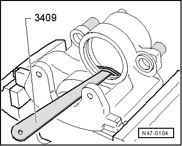 Kolben für Bremssattel FN 3 aus- und einbauen