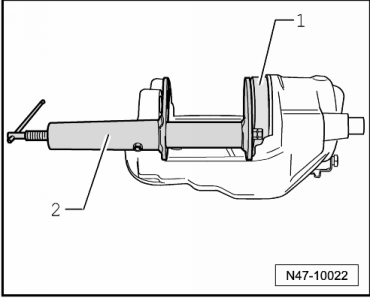 Kolben für Bremssattel FN 3 aus- und einbauen