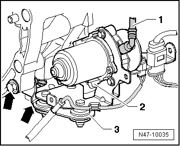 Unterdruckpumpe für Bremse -V192