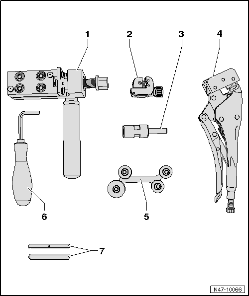 Bremsleitungsreparatur