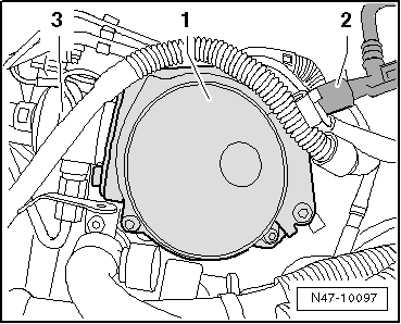 Vakuumpumpe für Bremskraftverstärker (2,0l Benzinmotor)