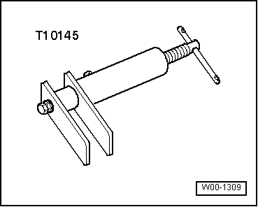 Bremsbeläge aus- und einbauen, Bremssattel FN 3